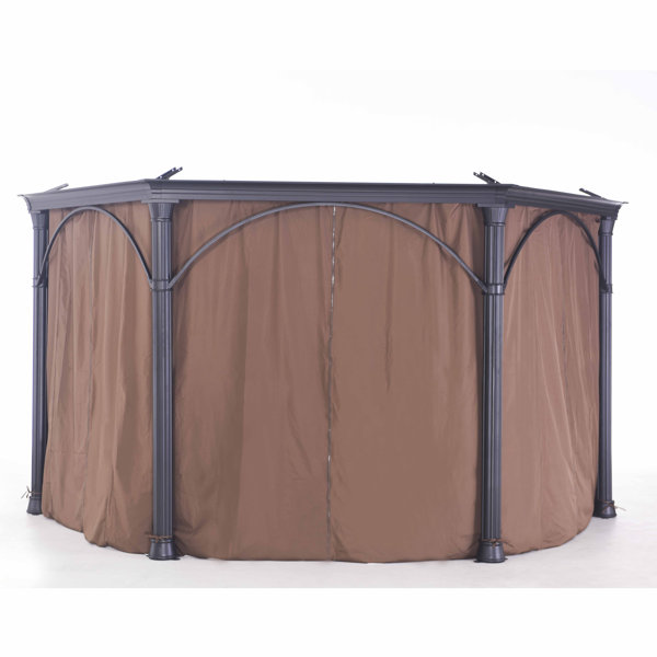 Gazebo Winter Curtains Wayfair.ca
